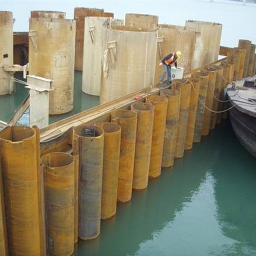 河北钢护筒现场安装